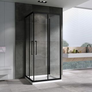 Душевой уголок ABBER Schwarzer Diamant 80x80см AG02080BH-S80B